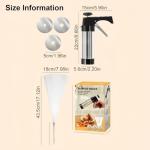 Stainless Steel Churro Maker with 3 Tips