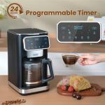 Gevi 12-Cup Touchscreen Programmable Coffee Maker