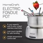 Nostalgia 8-Cup Electric Fondue Pot Set