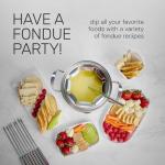 Nostalgia 8-Cup Electric Fondue Pot Set