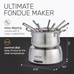 Nostalgia 8-Cup Electric Fondue Pot Set