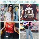 Funny Vintage Trucker Hat Iron-On Patches Set