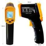 Infrared Cooking Thermometer Gun with Backlight