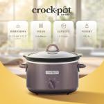 Crock-Pot 4.5 Quart Slow Cooker with 3 Settings