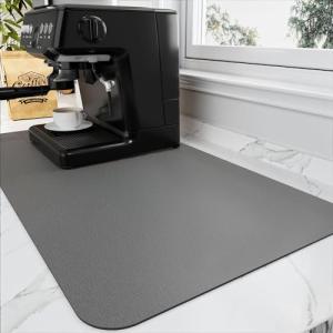Absorbent Rubber Coffee Mat for Kitchen Counters