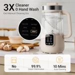 Bear 8-in-1 Nut Milk Maker with Self Clean