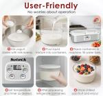Suteck Stainless Steel Yogurt Maker with Control