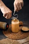Lervont Stainless Steel Peanut Butter Stirrer for Jars