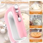 Yalame 5-Speed Electric Hand Mixer with Accessories