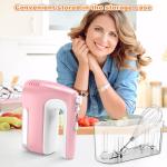 Yalame 5-Speed Electric Hand Mixer with Accessories