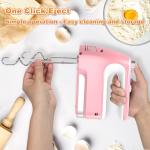 Yalame 5-Speed Electric Hand Mixer with Accessories