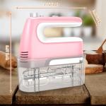 Yalame 5-Speed Electric Hand Mixer with Accessories