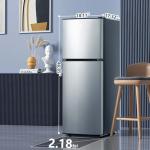 Fox Shack 5 Cu Ft Two-Door Energy-Efficient Fridge
