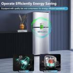 Fox Shack 5 Cu Ft Two-Door Energy-Efficient Fridge