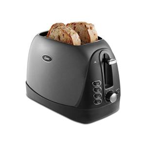 Oster Metallic Grey 2-Slice Bagel Toaster