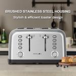 RAMJOY 4-Slice Toaster with Dual Controls