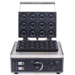 YIYIBYUS Electric Mini Donut Maker with 12 Grids