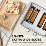RAMJOY 4-Slice Toaster with Dual Controls