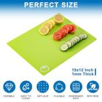 5 Colorful BPA-Free Non-Slip Cutting Board Mats