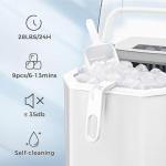 Antarctic Star Self-Cleaning Countertop Ice Maker