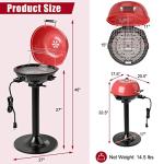 Giantex 1600W Portable Electric BBQ Grill