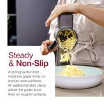 Zyliss Rotary Cheese Grater with 3 Blades