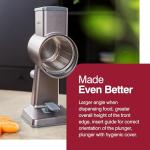 Zyliss Rotary Cheese Grater with 3 Blades