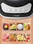 FOHERE 12-Cup 2-in-1 Food Processor & Chopper