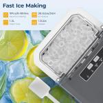 Portable Countertop Ice Maker - 9 Cubes in 6 Mins