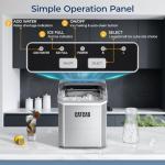 Portable Countertop Ice Maker - 9 Cubes in 6 Mins