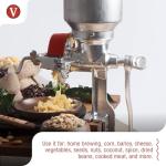 Victoria Cast Iron Grain Mill with High Hopper
