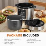 Simple Deluxe 14-in-1 Multi-Cooker with Stainless Steel