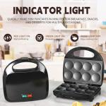 Mini Pancake Maker with Fast Heat-Up Feature