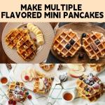 Mini Pancake Maker with Fast Heat-Up Feature