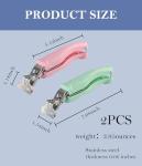 Stainless Steel Anti-Scald Hot Dish Tongs (2-Pack)