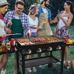 36" Heavy Duty Propane Griddle on Cart