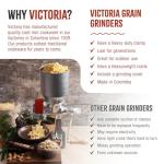 Victoria Cast Iron Grain Mill with High Hopper
