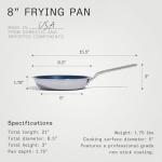 Made In 8" Nonstick Frying Pan - Harbour Blue
