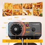VIVOHOME 3L Electric Deep Fryer with Lid