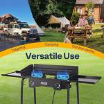 VIVOHOME Heavy Duty 2 Burner Propane Stove