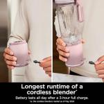 Ninja Blast Max Portable Blender, 22 oz, Pink