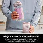 Ninja Blast Max Portable Blender, 22 oz, Pink