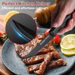 Ruffulon Stainless Steel Steak Knife Set of 4