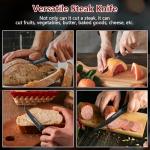 Ruffulon Stainless Steel Steak Knife Set of 4