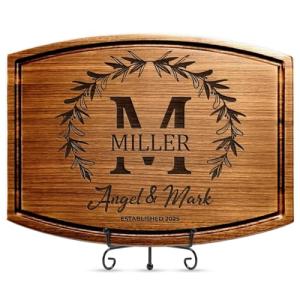 Custom Walnut Cutting Board - Perfect Wedding Gift