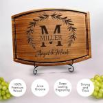 Custom Walnut Cutting Board - Perfect Wedding Gift