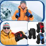 Tarpop Waterproof Winter Ski Gloves for Men and Women