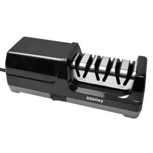 DSkiley 3-Stage Electric Knife Sharpener - Black