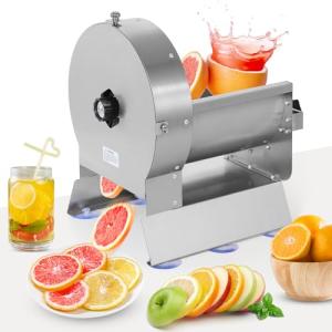 WICHEMI 2-in-1 Electric Vegetable and Fruit Slicer