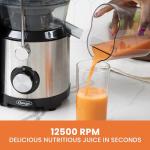 Omega High-Speed Centrifugal Juicer with Wide Chute